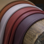 multiple leathers layered on horse for beauty shot